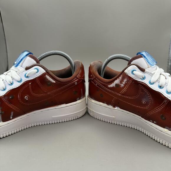 Nike Air Force 1 Low Custom Sneakers “Cookies” N Milk Men’s 7 US/ Women’s 8.5 US - Picture 7 of 11